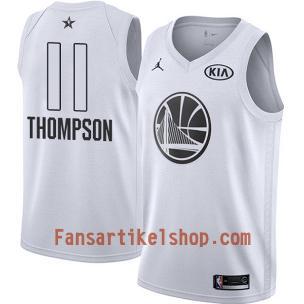 NBA Golden State Warriors Trikot Klay Thompson 11 2018 All-Star Jordan Brand Weiß Swingman - Herren NBA Golden State Warriors Trikot Klay Thompson 11 2018 All-Star Jordan Brand Weiß Swingman - Herren